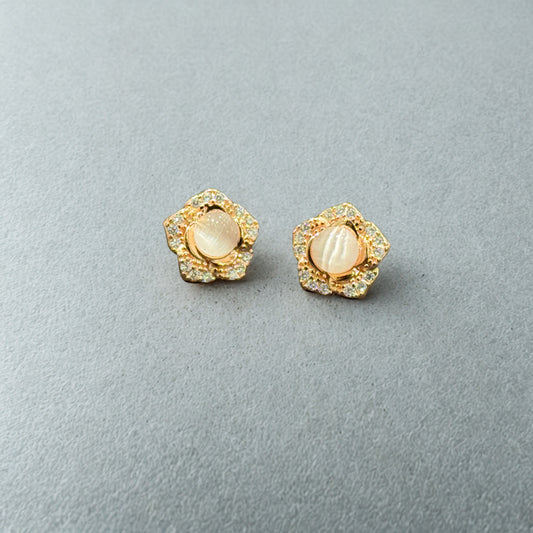 Petal Burst Studd Earrings