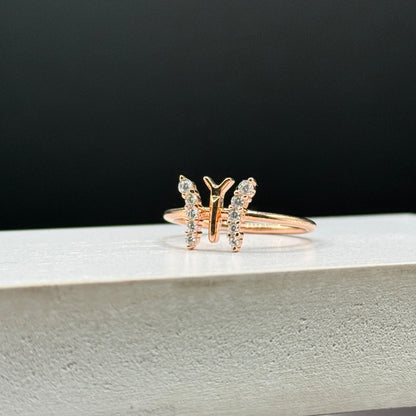 Blush Wing Ring