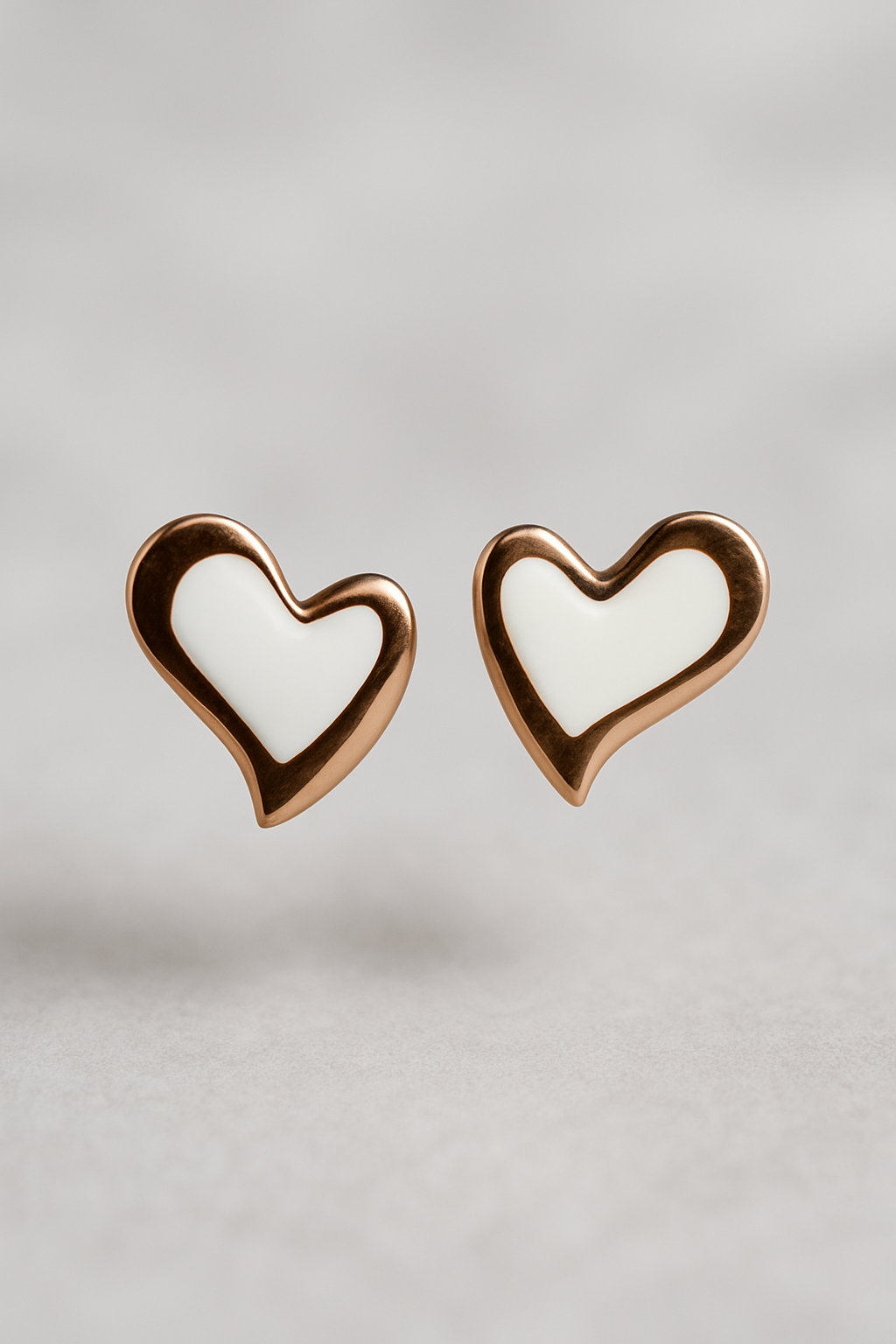 Amora Heart Earrings Sterling Silver