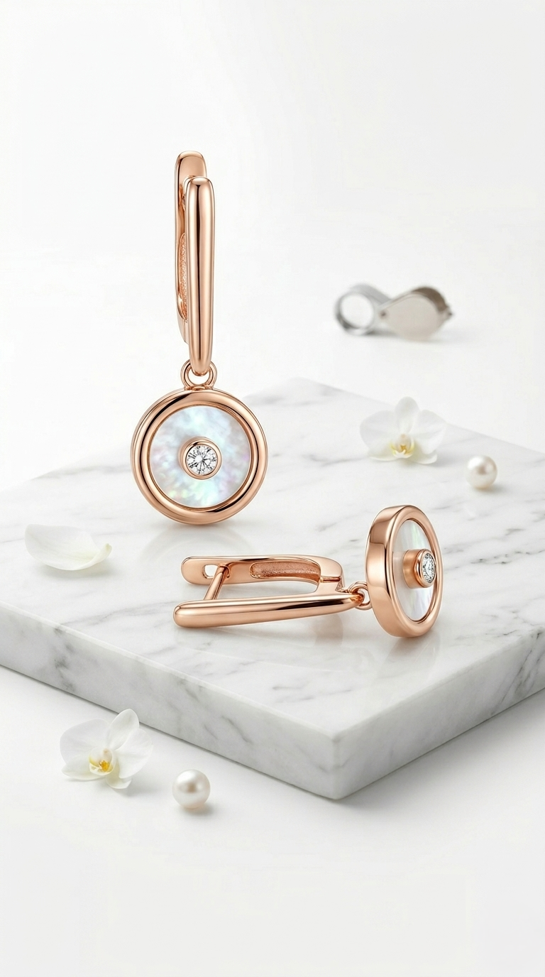 Solene Drop Earrings | 925 Sterling Silver