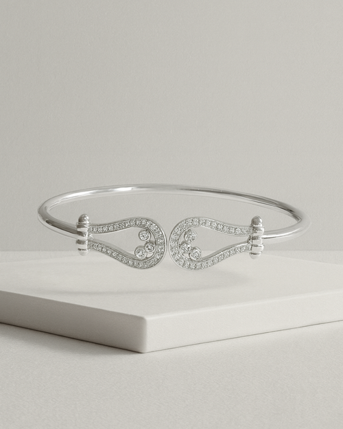 Duet Sparkle Kada Sterling Silver