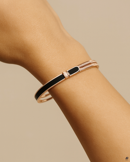 Obsidian Halo Cuff