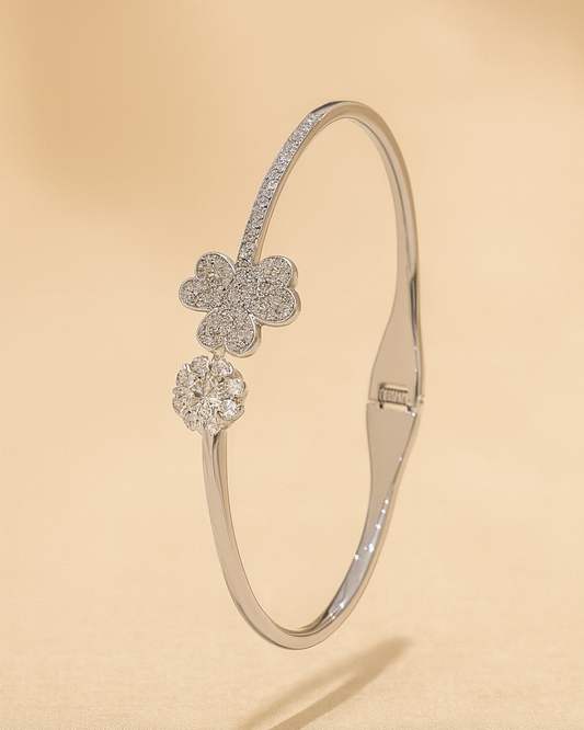 Dual Charm Kada Sterling Silver