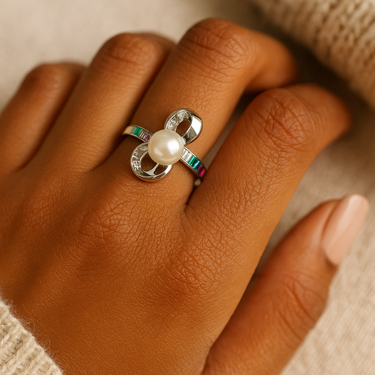 Aurora Pearl Ring