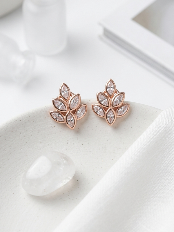 Plume Studs | 925 Sterling Silver