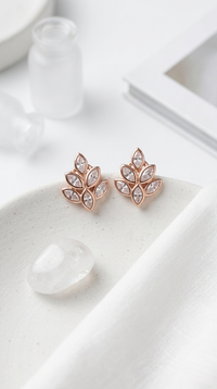 Plume Studs | 925 Sterling Silver