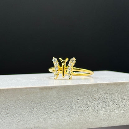 Golden Flutter Ring