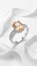 Solara Radiance Ring | 925 Sterling Silver