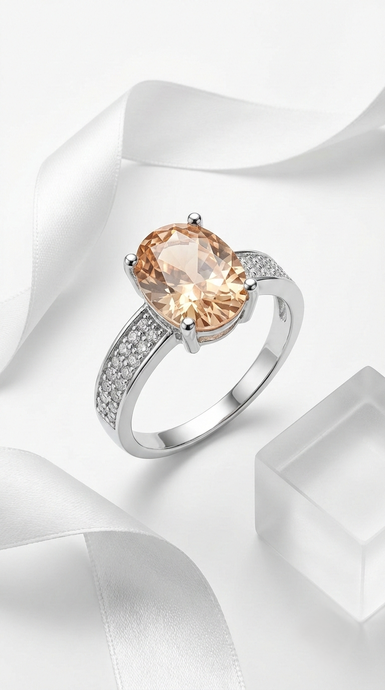 Solara Radiance Ring | 925 Sterling Silver