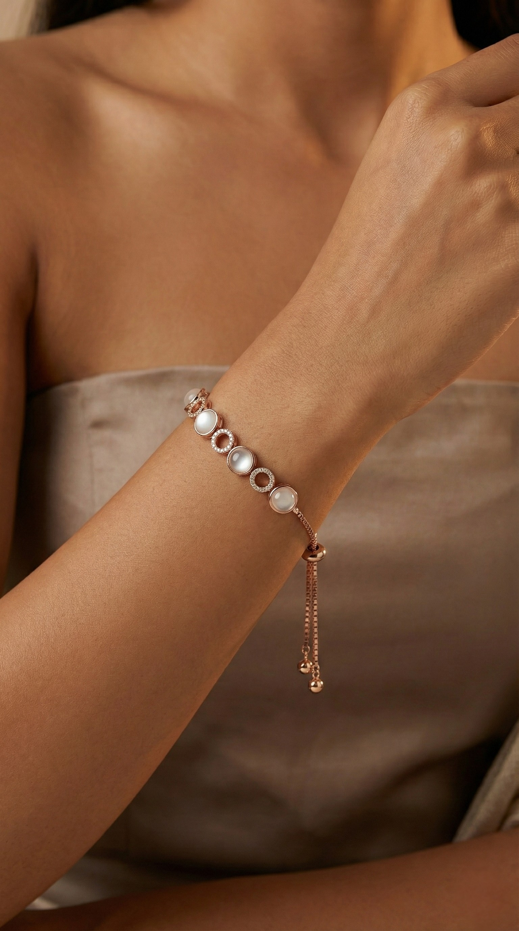 Celestia Bolo Bracelet | 925 Sterling Silver