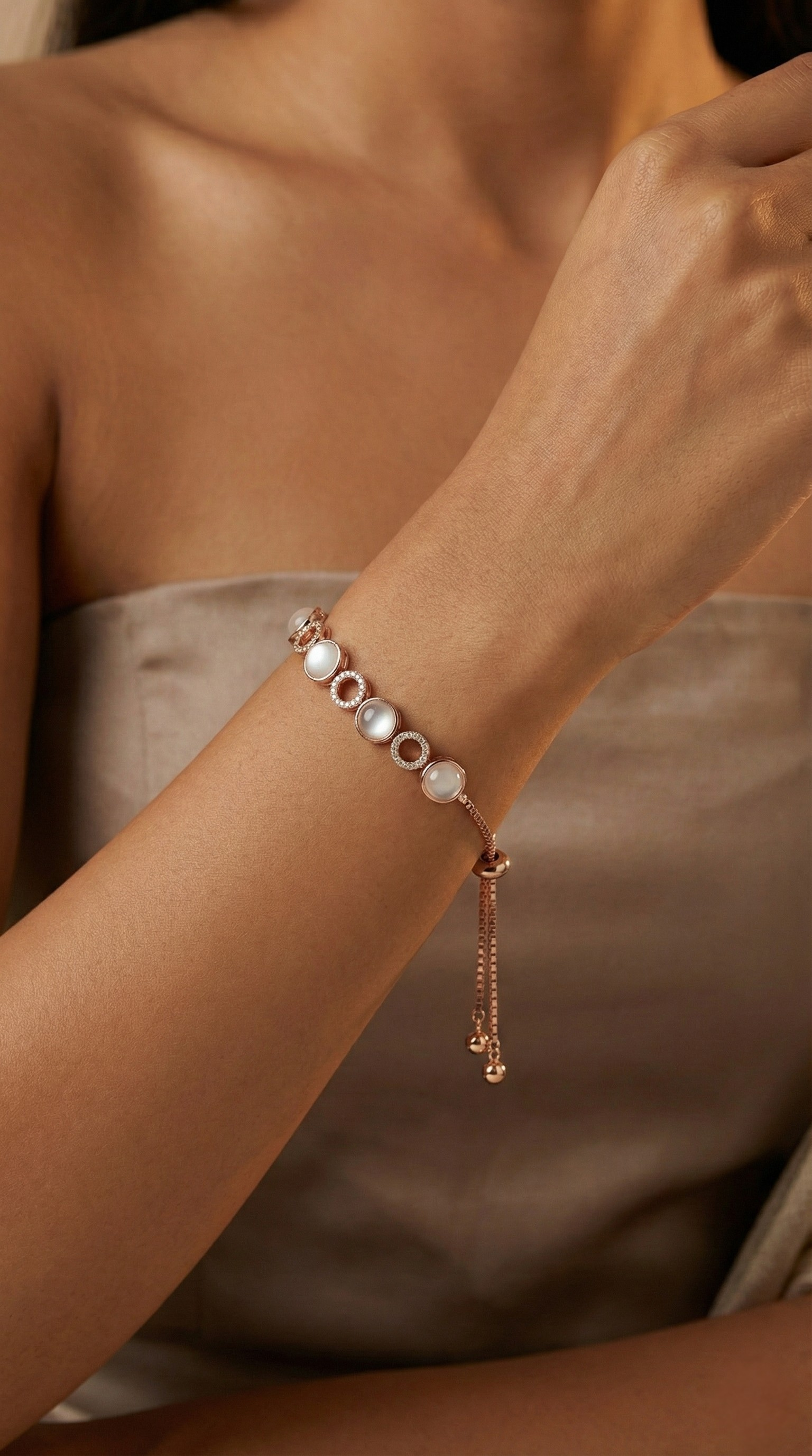 Celestia Bolo Bracelet | 925 Sterling Silver