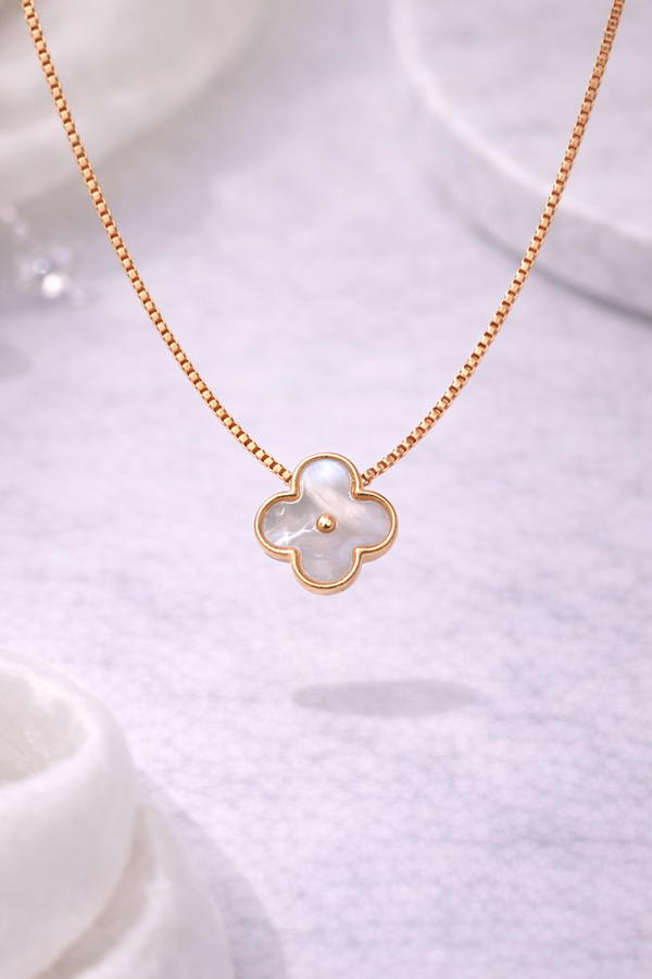 Noelle Clover Necklace | 925 Sterling Silver
