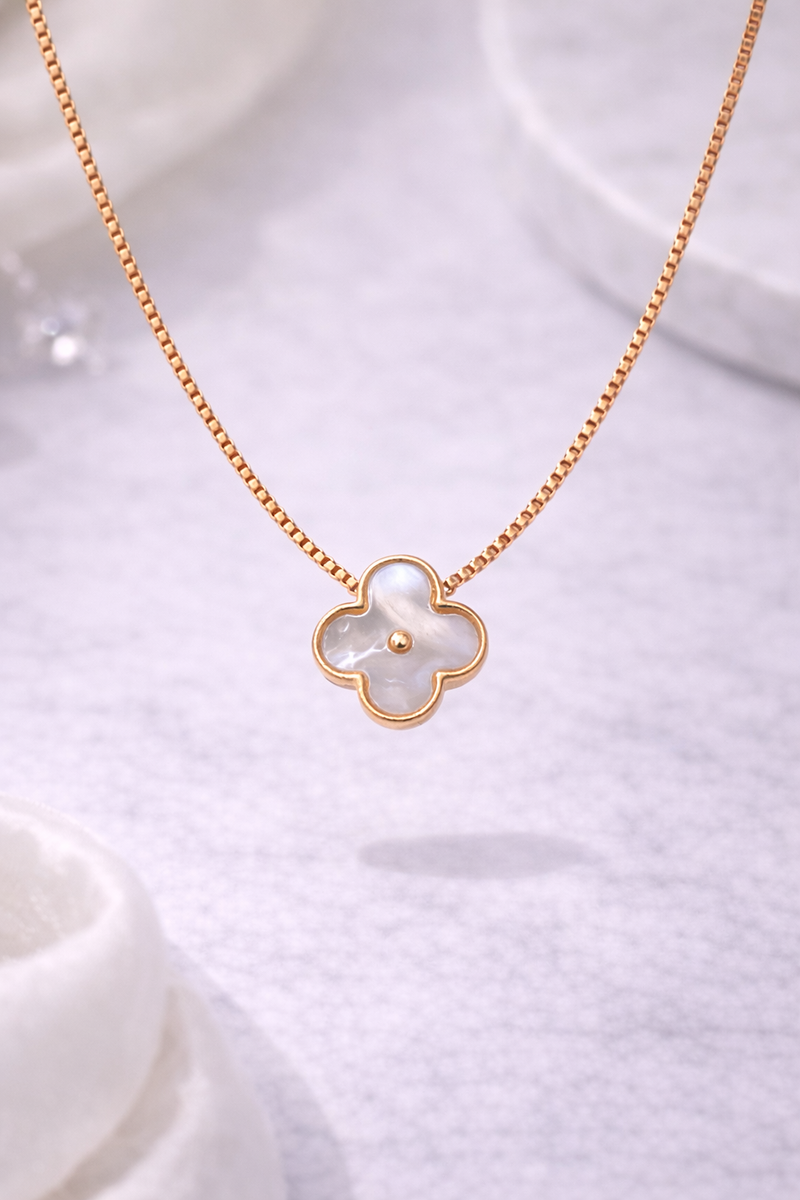 Noelle Clover Necklace | 925 Sterling Silver