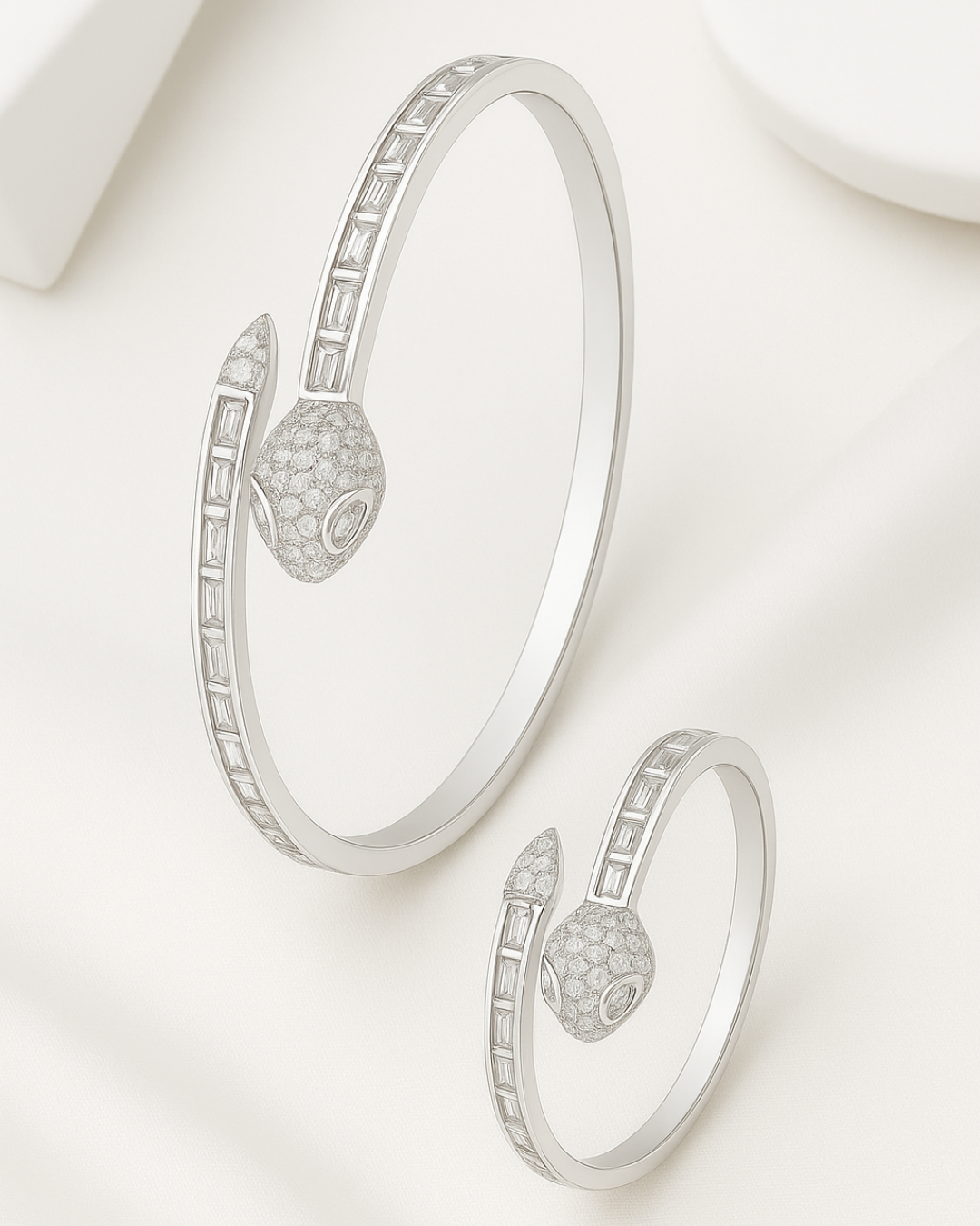 Serpent d'Argent Set Sterling Silver