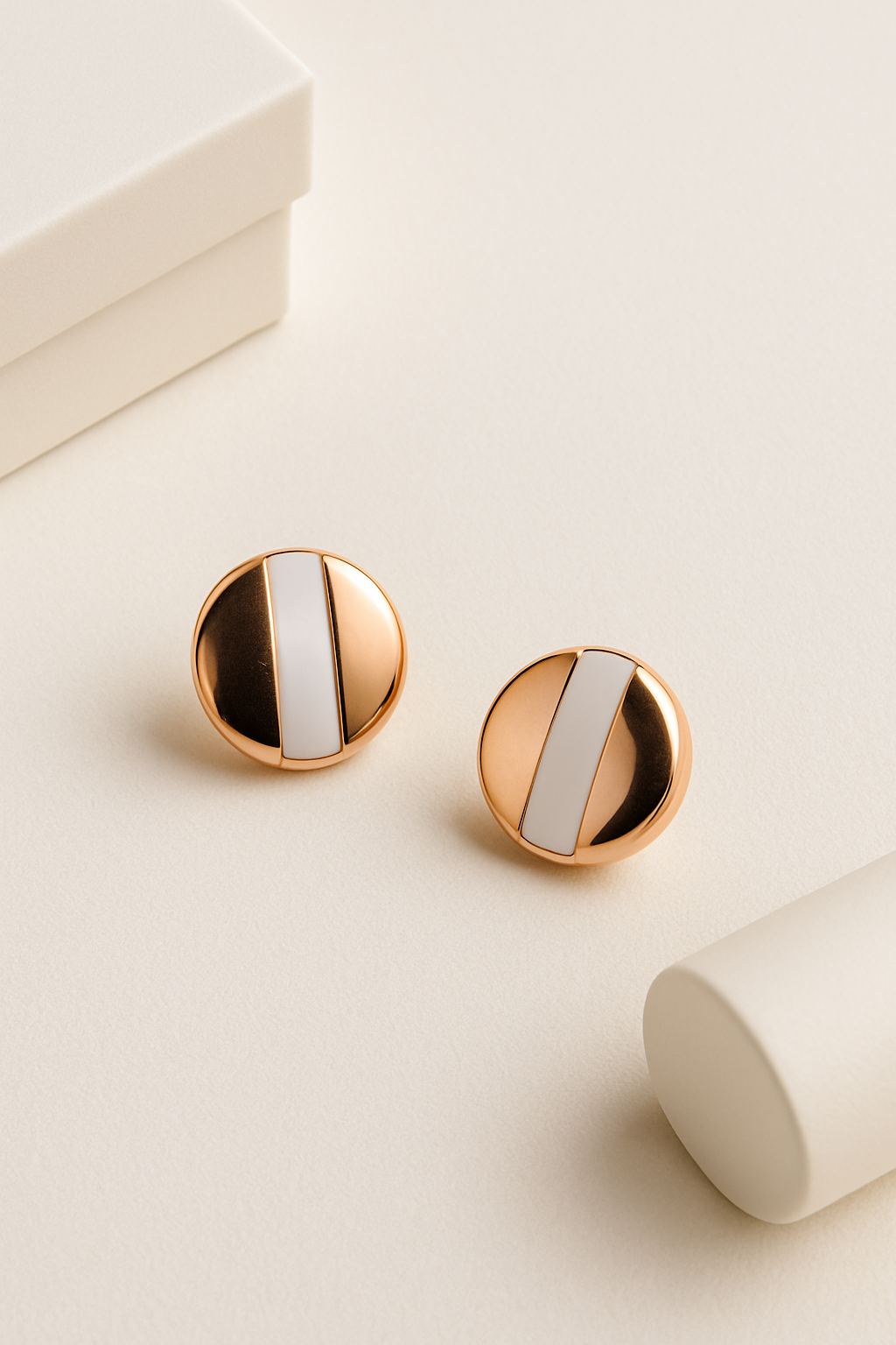 Aureline Minimal Luxe Studs | 925 Sterling Silver