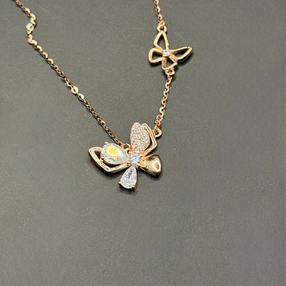 Butterfly Cascade Necklace