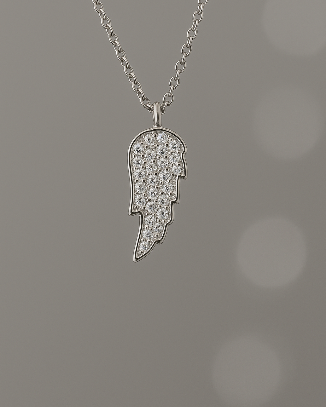 Aurelia Wing Necklace Sterling Silver