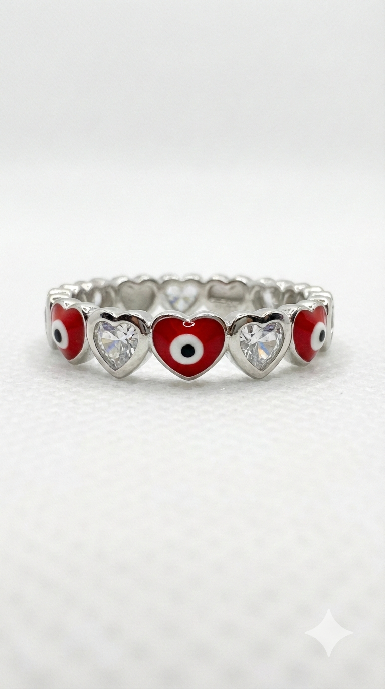 Nazara Amore Eternity Ring | 925 Sterling Silver