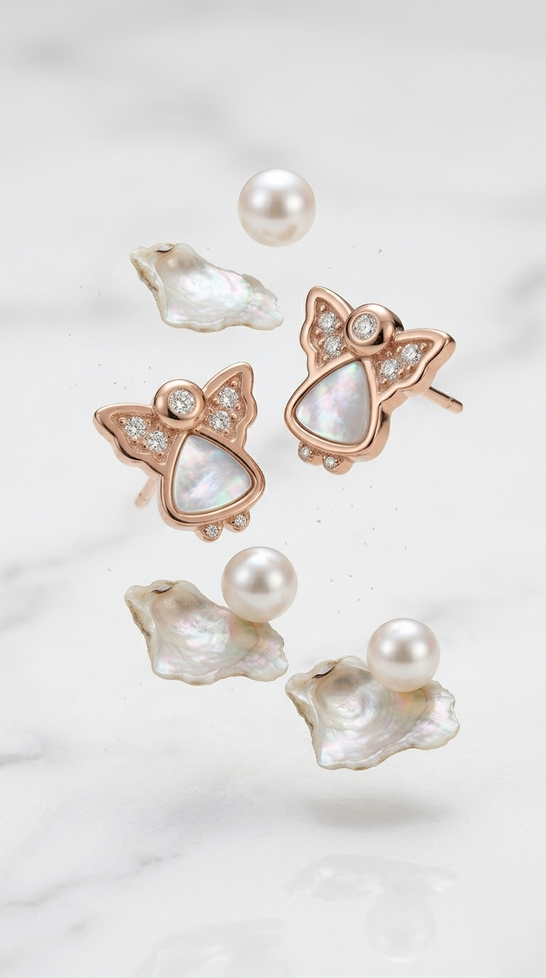 Nymera Celestine Studs | 925 Sterling Silver