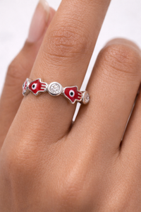 Aurelle Handguard Ring | 925 Sterling Silver