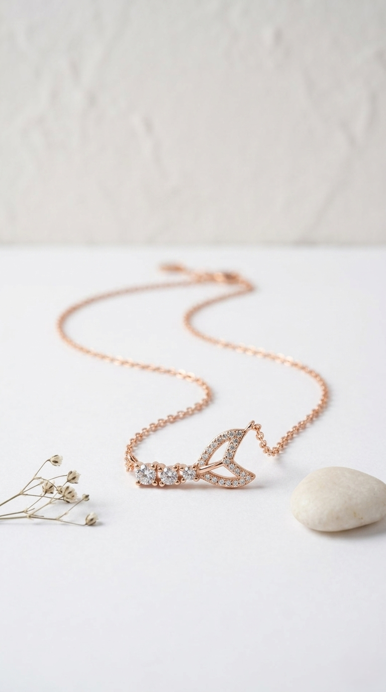 Elira Drift Necklace | 925 Sterling Silver