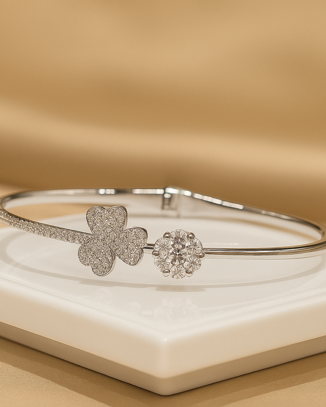 Dual Charm Kada Sterling Silver