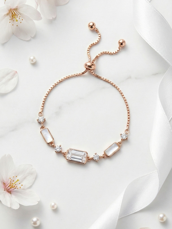 Opaline Whisper Bracelet | 925 Sterling Silver