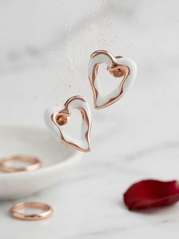Eros Form Studs | 925 Sterling Silver