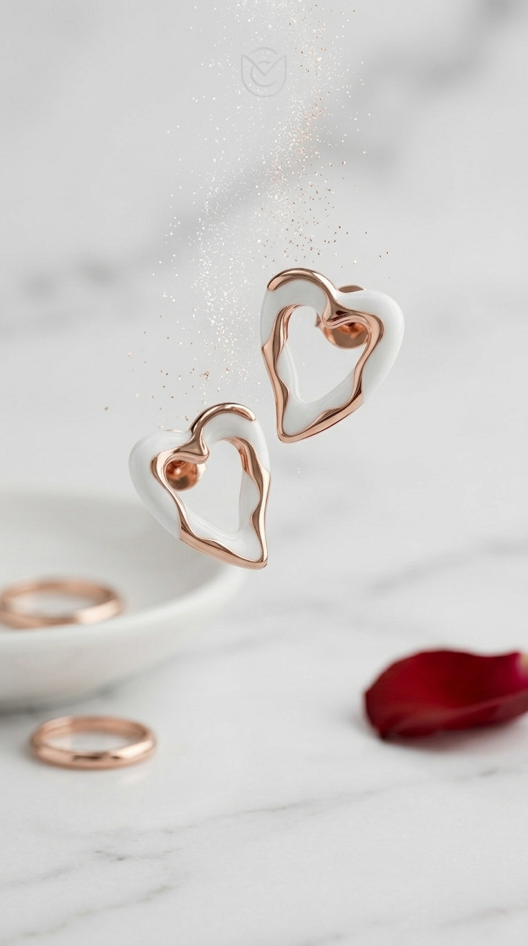 Eros Form Studs | 925 Sterling Silver