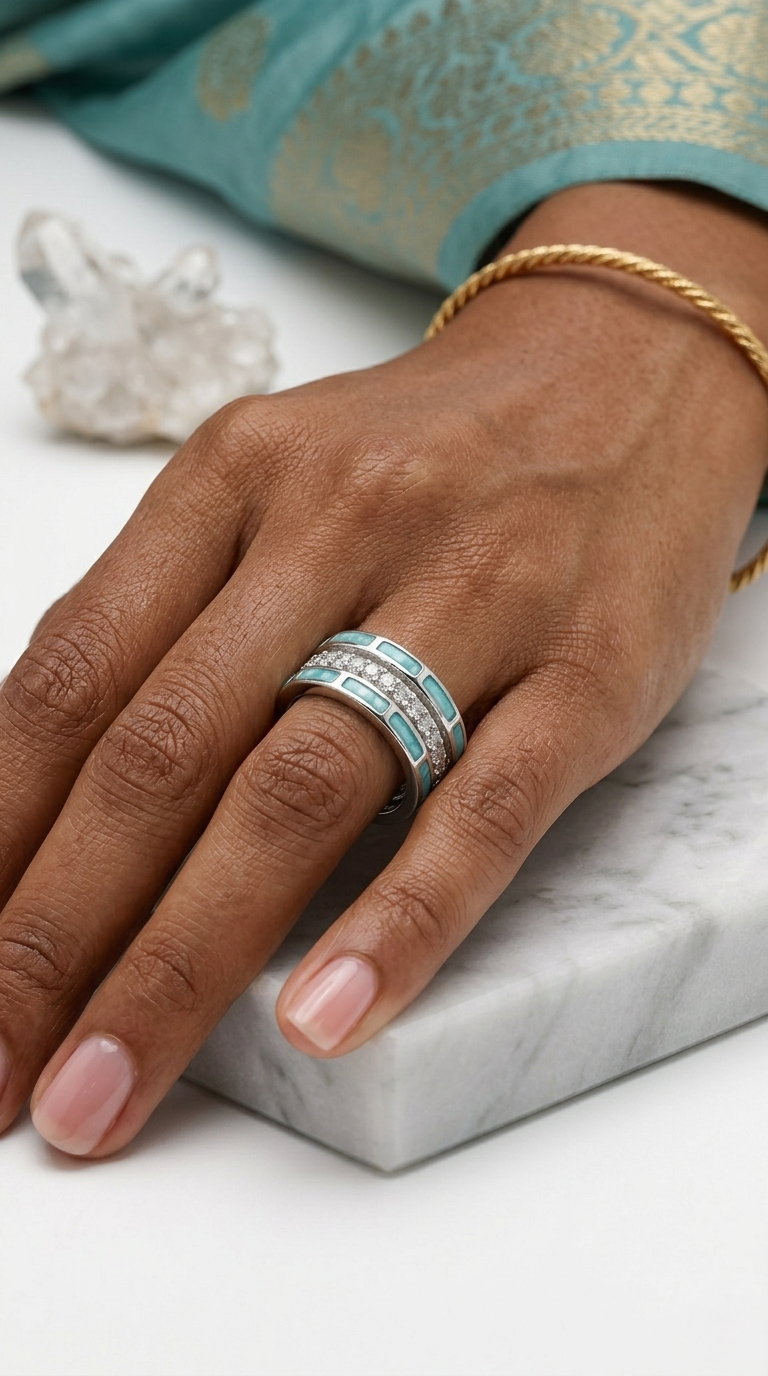 Strata Ring | 925 Sterling Silver