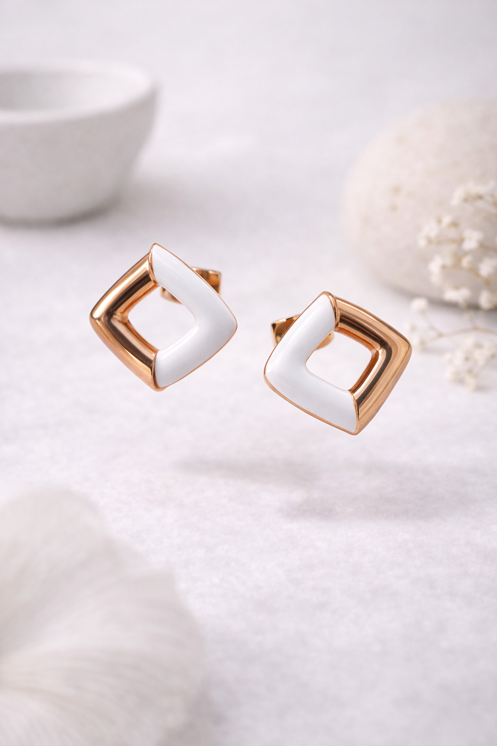 Eden Prism Stud Earrings | 925 Sterling Silver