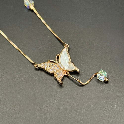 Butterfly Crystal Necklace