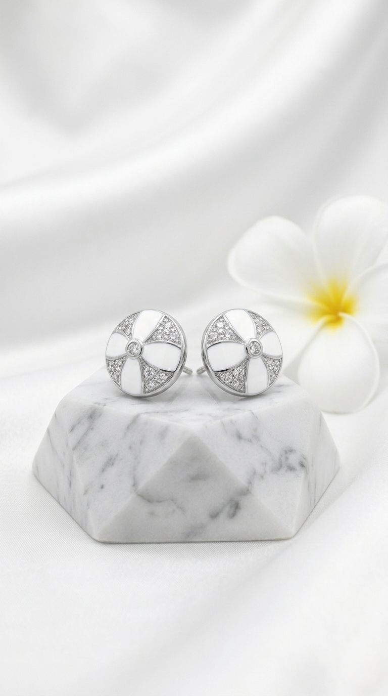 Velora Orbit Studs | 925 Sterling Silver