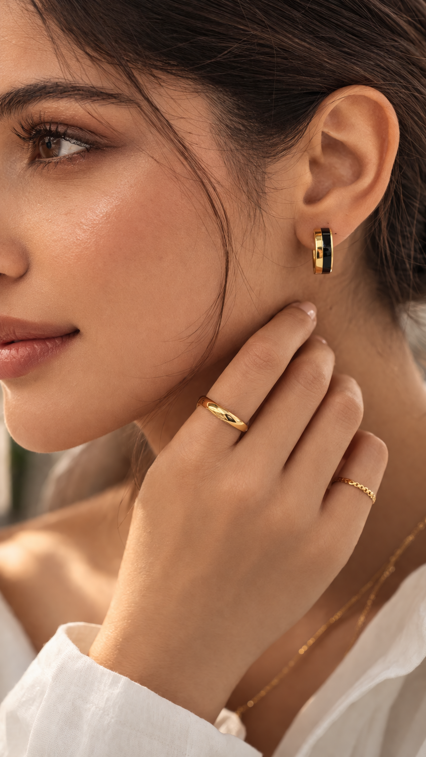 Echelon Hoops | 925 Sterling Silver