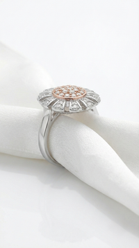 Velora Solaris Statement Ring | 925 Sterling Silver