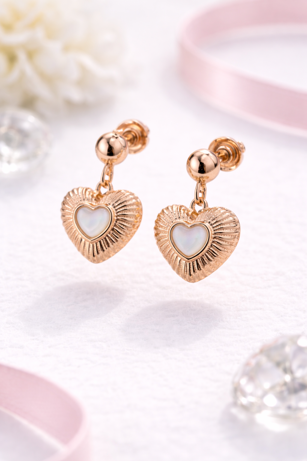 Amora Heart Earrings | 925 Sterling Silver