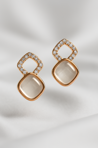 Elysian Glow Earrings Sterling Silver