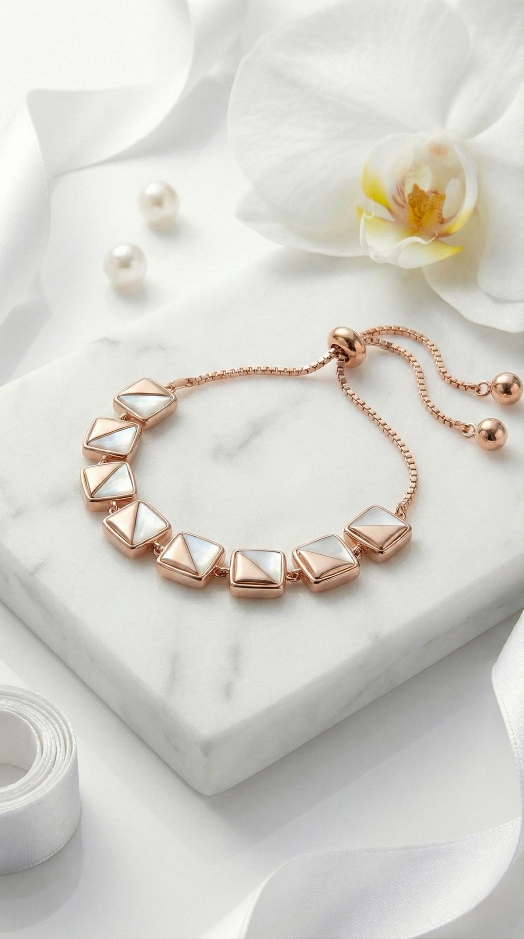 Élira Facet Bracelet | 925 Sterling Silver