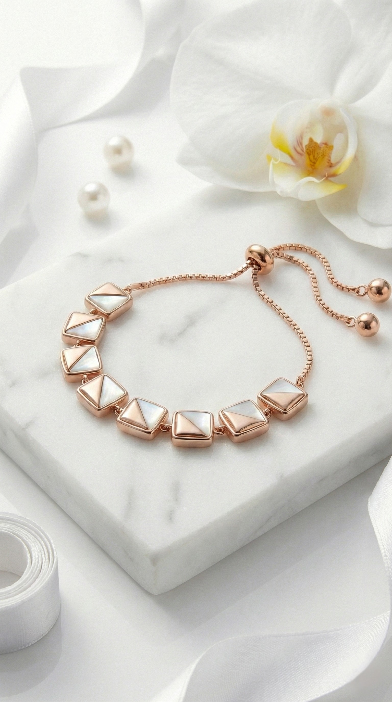 Élira Facet Bracelet | 925 Sterling Silver