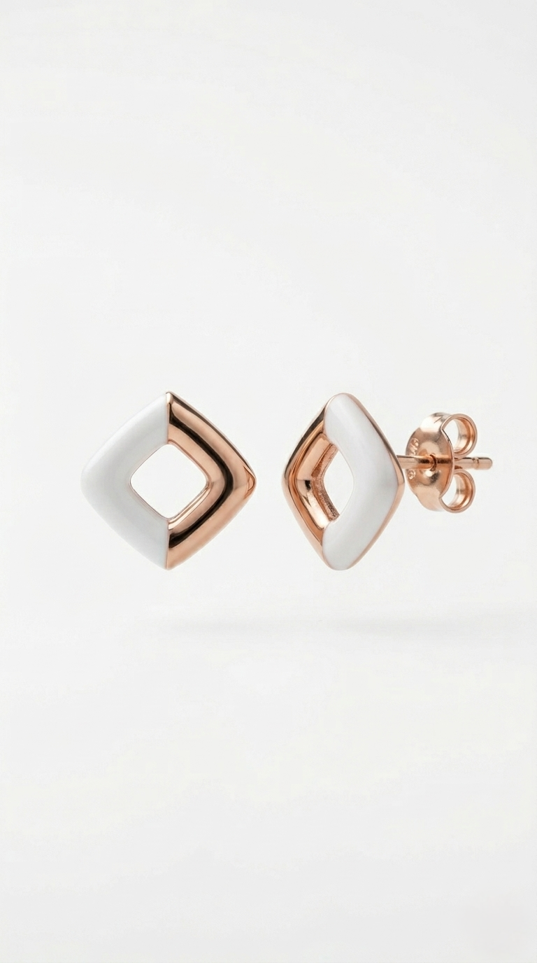 Kairo Frame Studs | 925 Sterling Silver