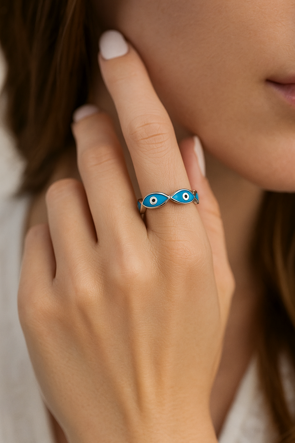 The Azure Gaze Ring | 925 Sterling Silver