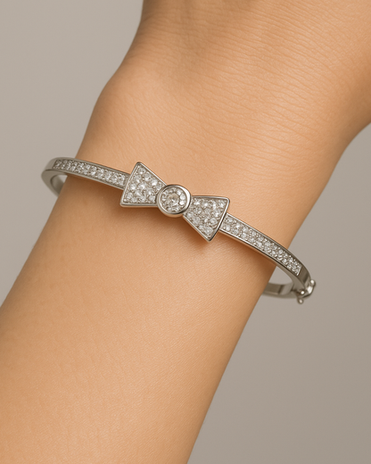 Chic Bow Kada Sterling Silver