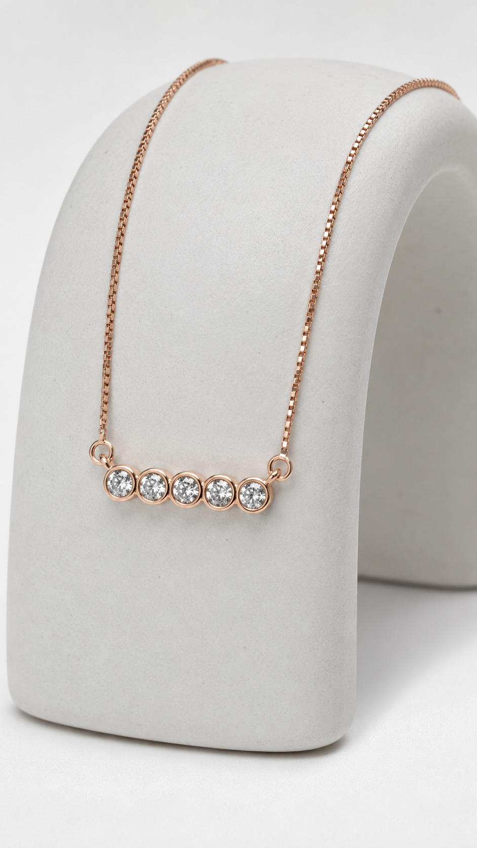 Avenor Bezel Bar Pendant  | 925 Sterling Silver