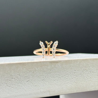Blush Wing Ring