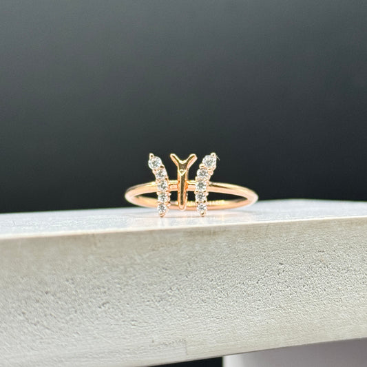 Blush Wing Ring