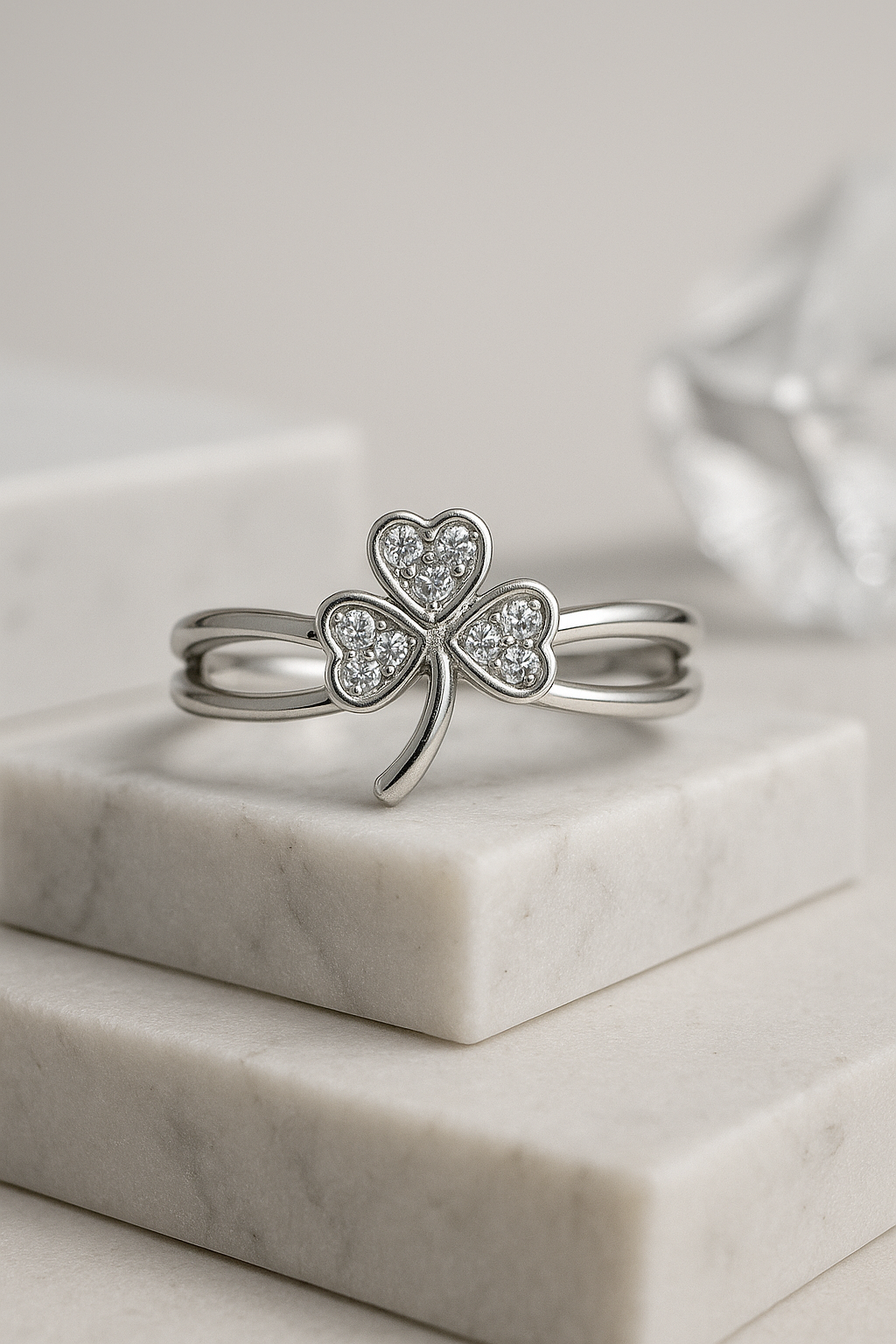 Lucky Bloom Ring - Sterling Silver