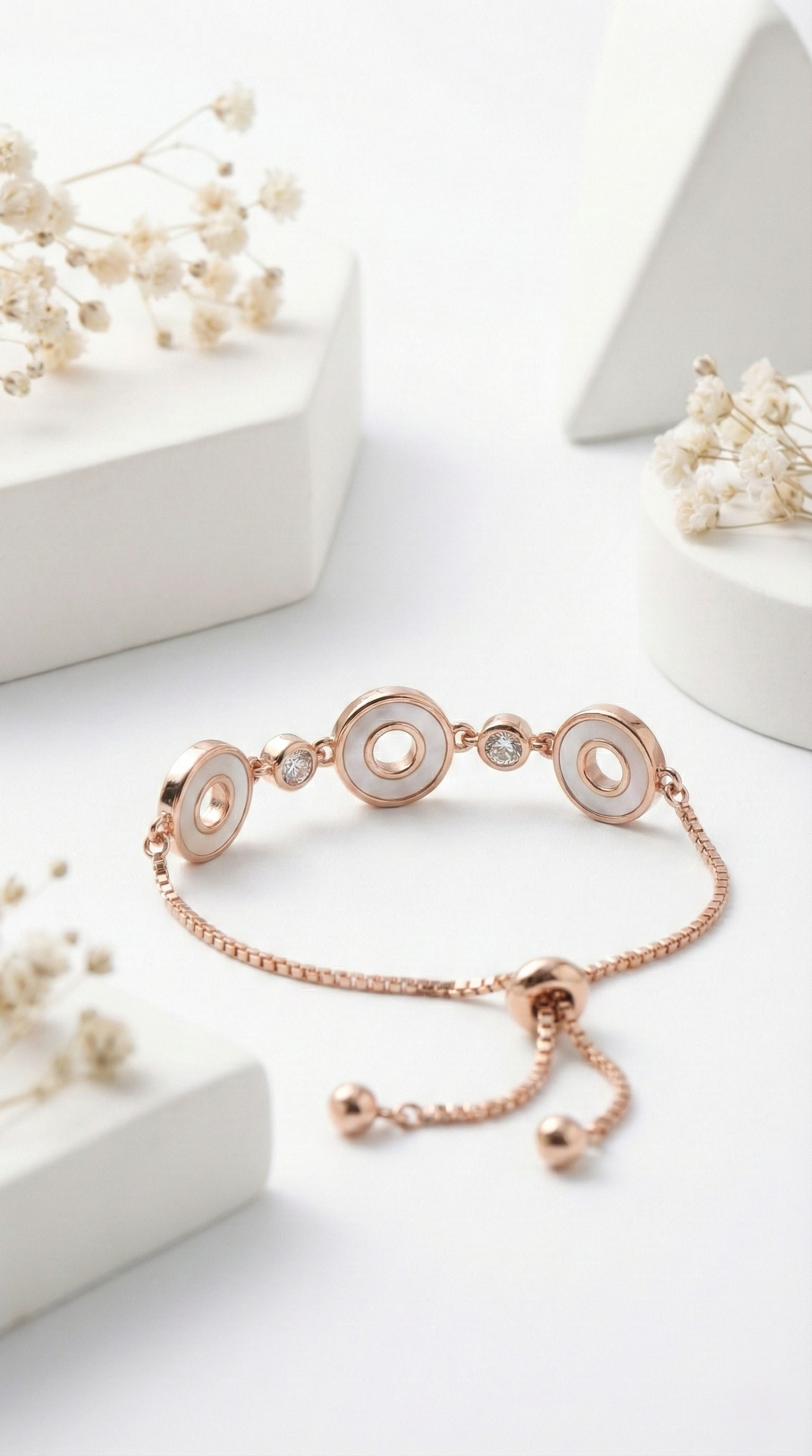 Oria Halo Bracelet | 925 Sterling Silver
