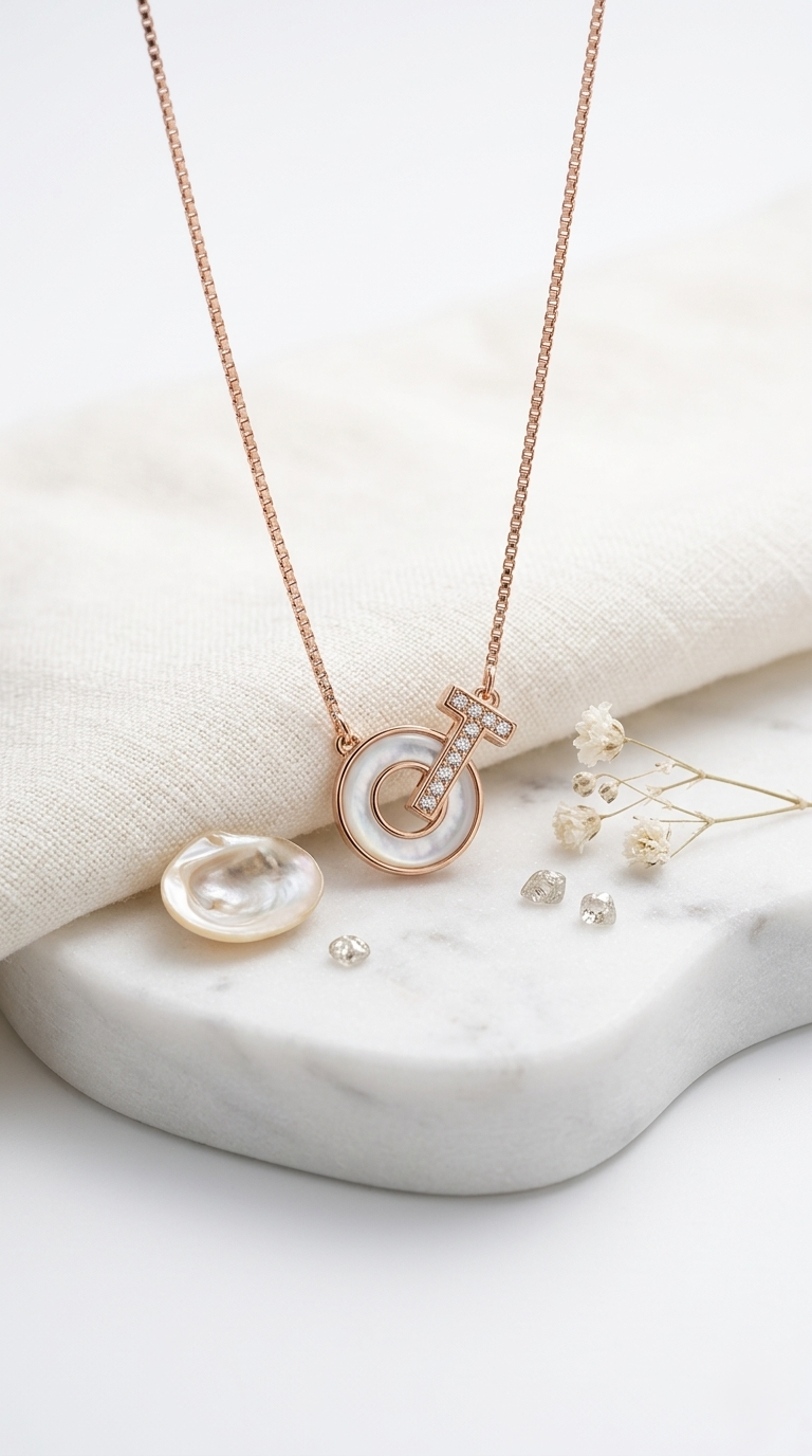 Evara Motif Pendant | 925 Sterling Silver