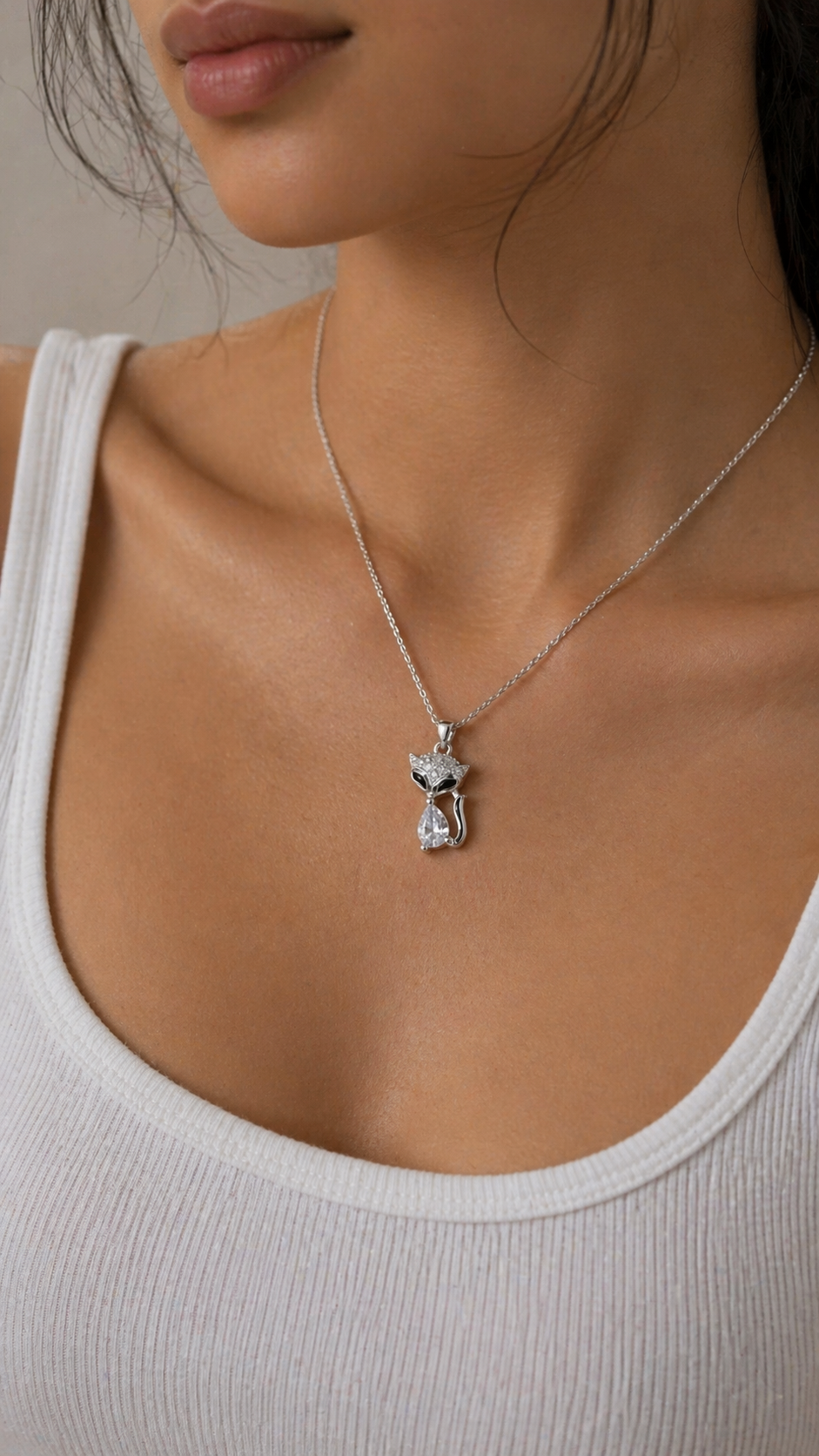 Fable Fox Pendant | 925 Sterling Silver