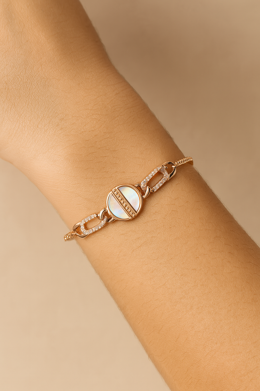 Geometric Glam Bracelet